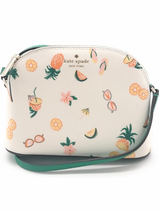 kate spade Handbags - kate spade Cream Tropical Pool Party toss multi small dome Crossbody 960 L38